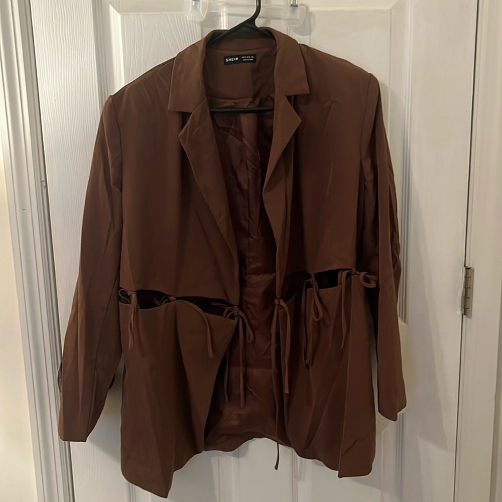 Cut Out Blazer